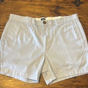 J. Crew Men's Sky Blue Flat Front Shorts 5”